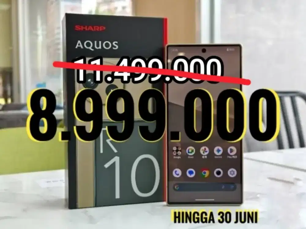 Sharp Aquos R10 12/512 Diskon