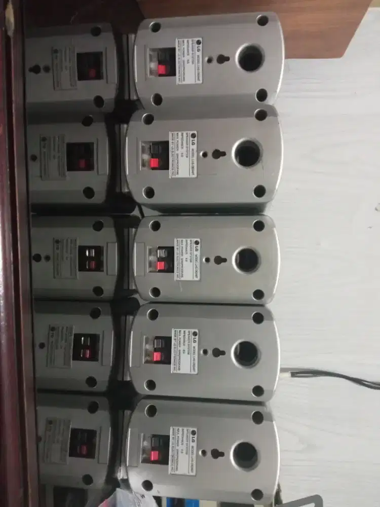 5 pcs speaker satelite LG original ,normal