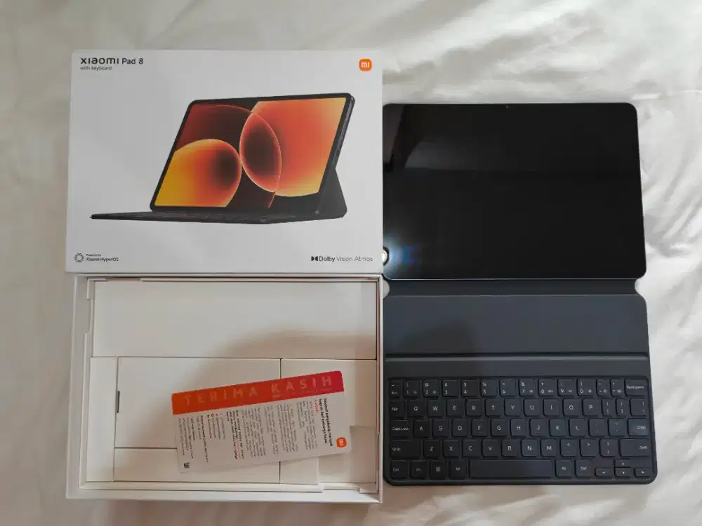 BNOB Xiaomi Mi Pad 8 + keyboard original 8/256gb grs resmi