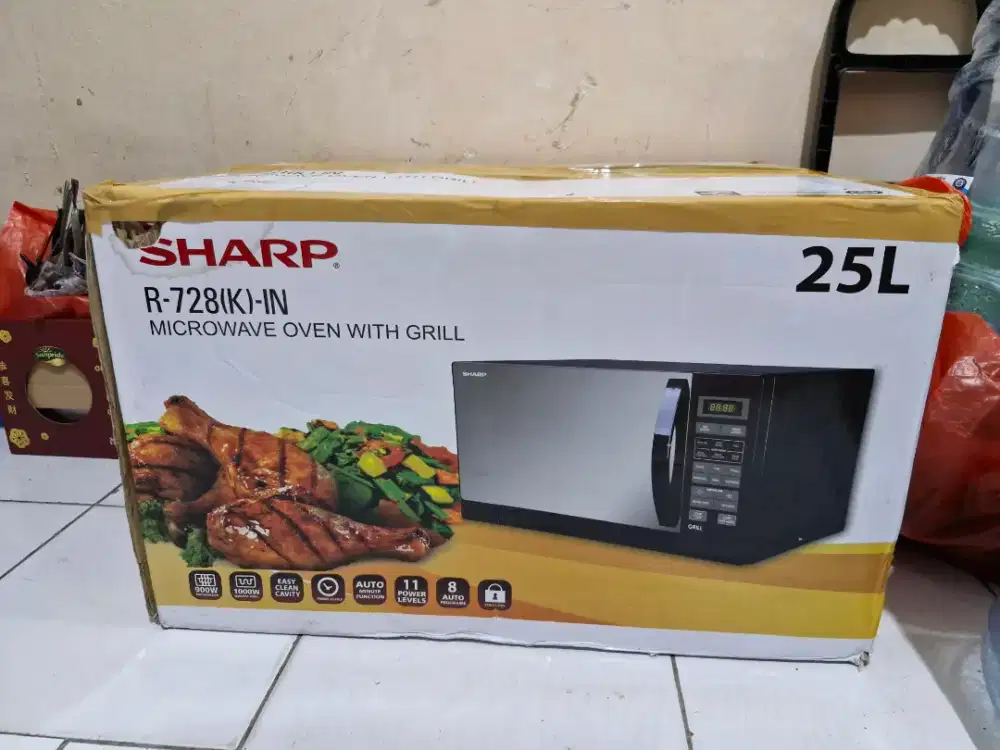 Jual microwave sharp like new