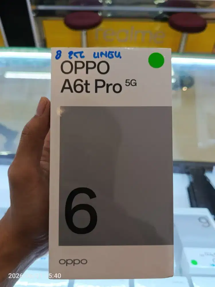 Oppo a6t pro 5g 8/256