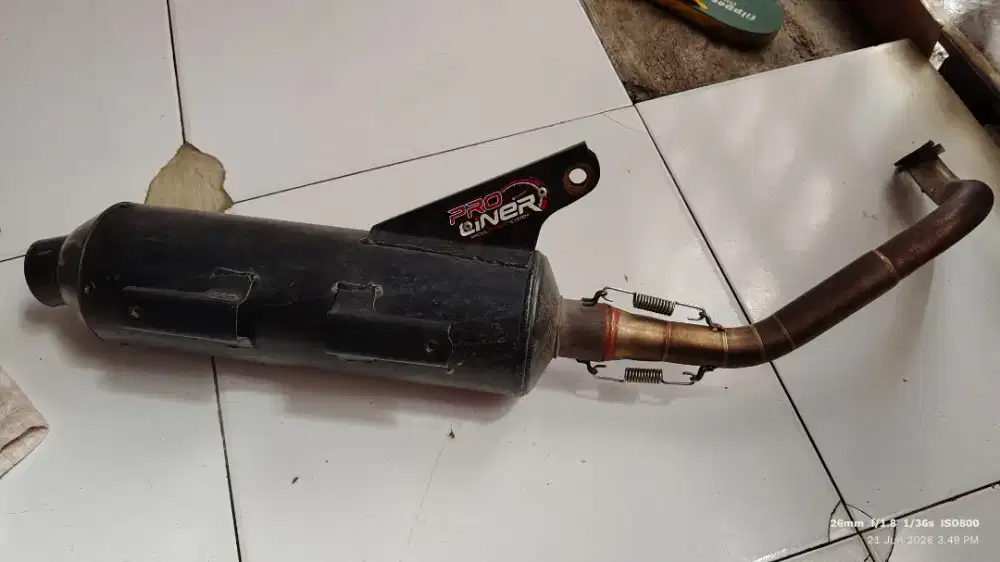 Knalpot racing beat karbu ProLiner Original