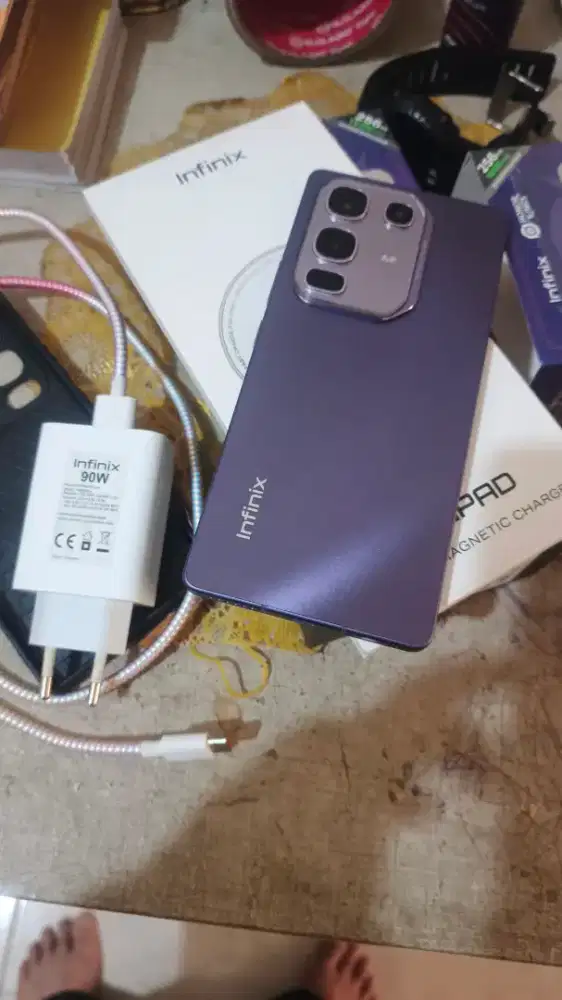 Infinix note 50 pro 8/256gb mulusss garansi panjang pakean pribadi