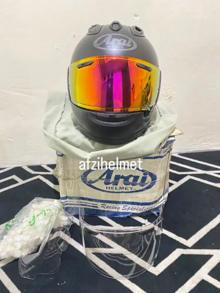 Helm Arai rx7x Hitam Dopp 100% Original