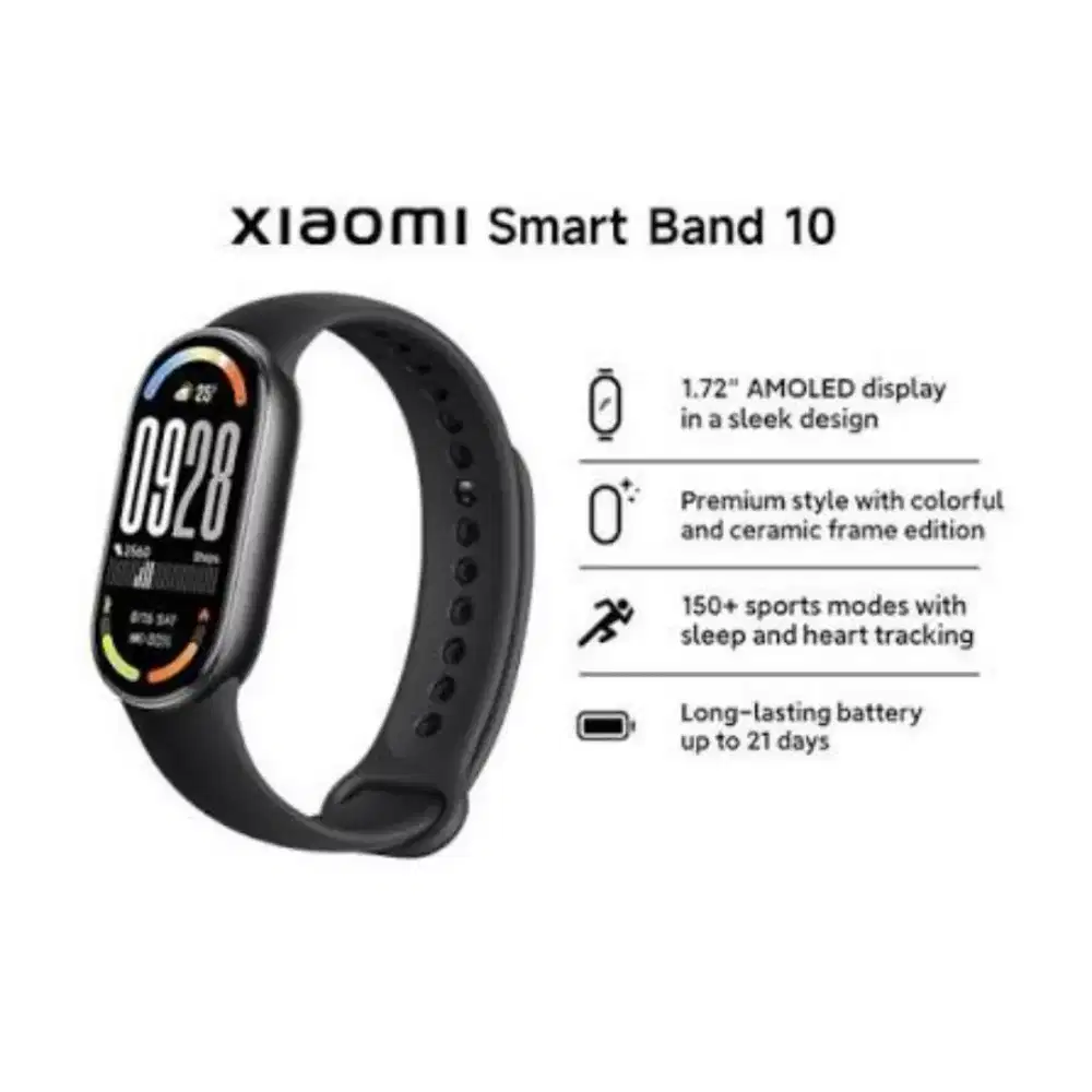 Xiaomi Smart Band 10 Smartwatch
