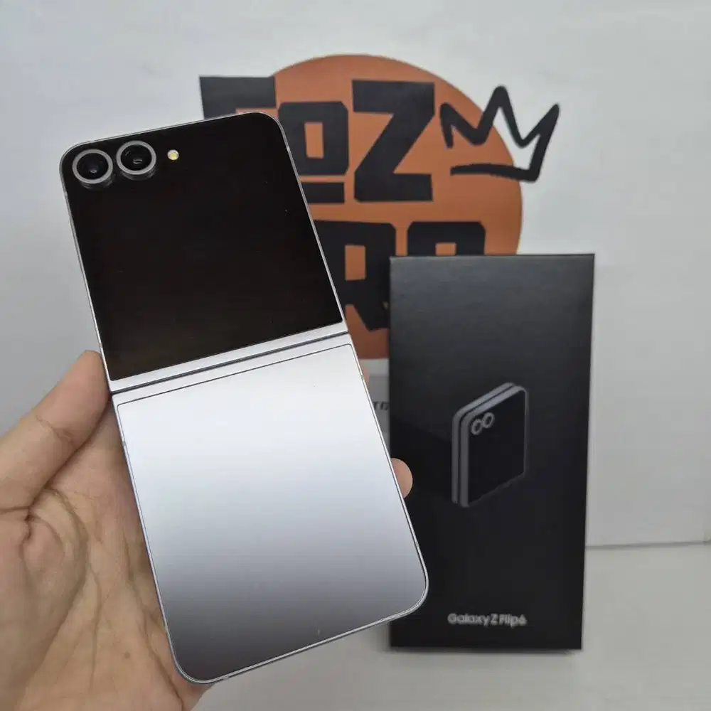 Samsung Z Flip 6 12/256gb Silver FULLSET Mulus No Minus