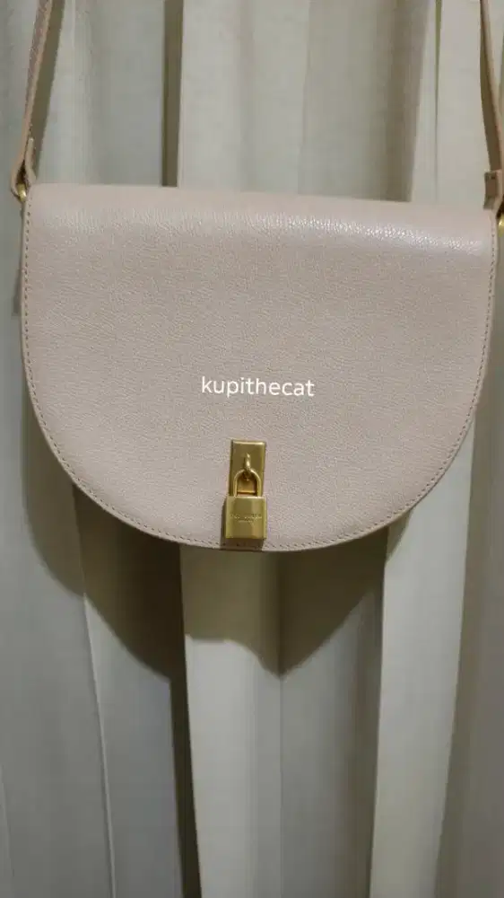 Ted baker sohho saddle bag ivory