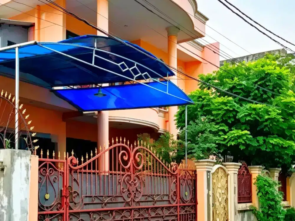 RUMAH SUPER LUAS BGTTT‼ 6 Kamar Tidur di Pondok Bambu Jakarta Timur