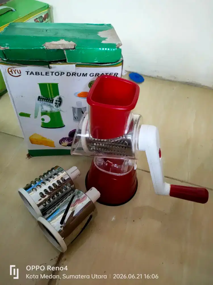 TABLETOP DRUM GRATER