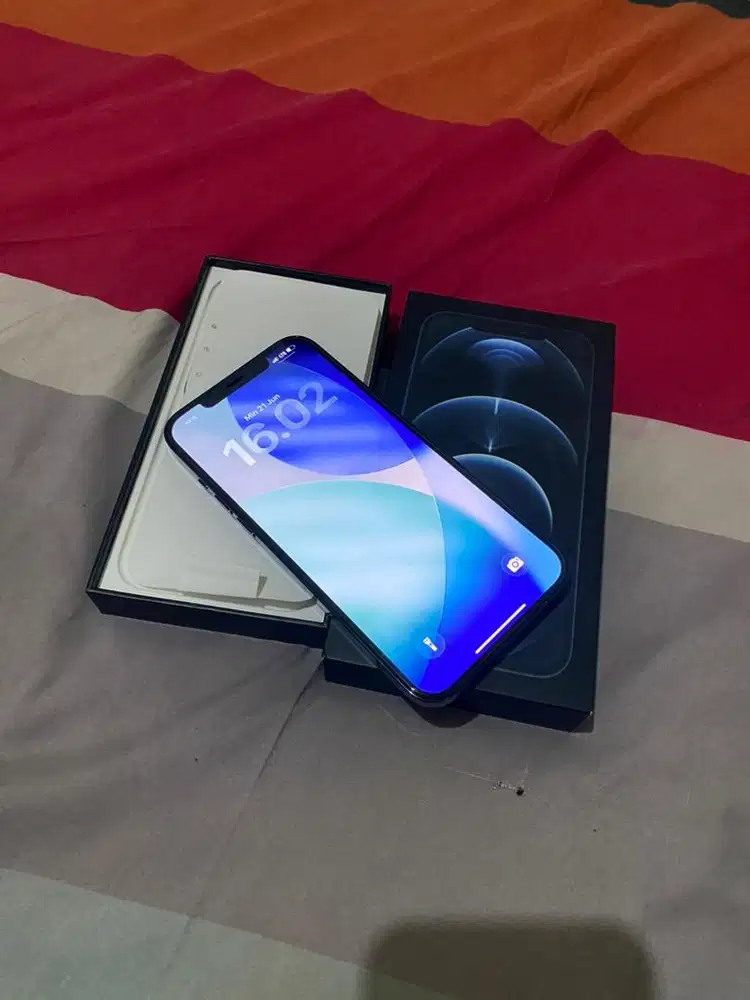 Iphone 12 pro max 128gb pacific blue ibox