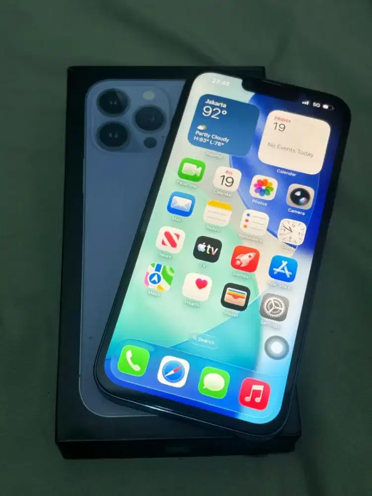 SATSET KESNII
Iphone 13 Promax 128Gb