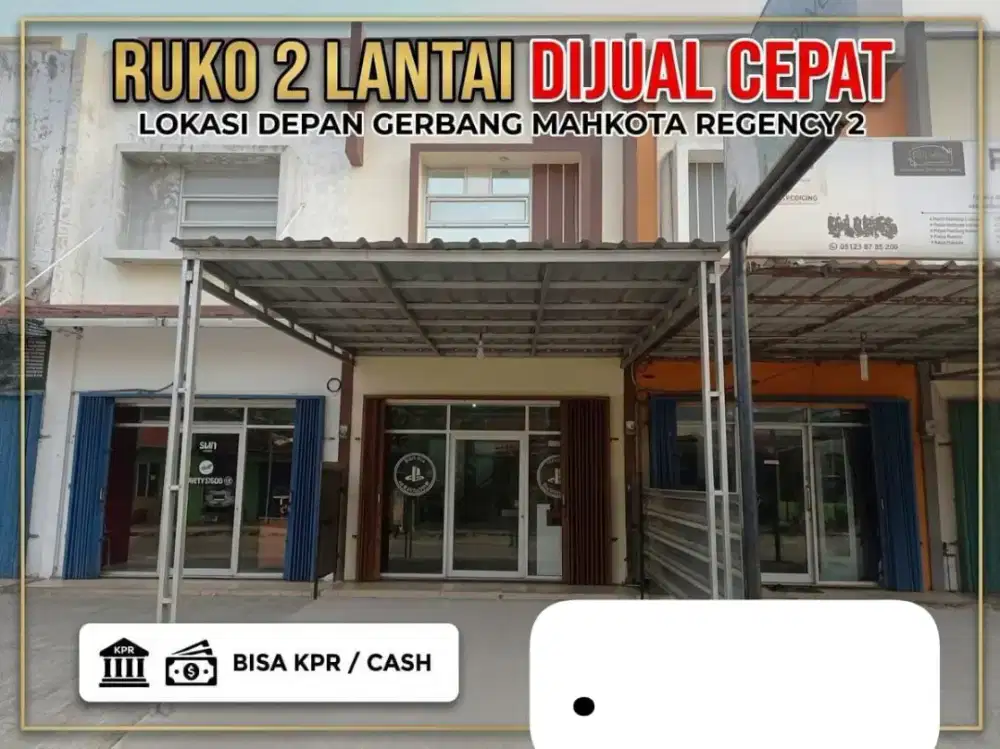 Over kredit ruko mahkota Regency 2