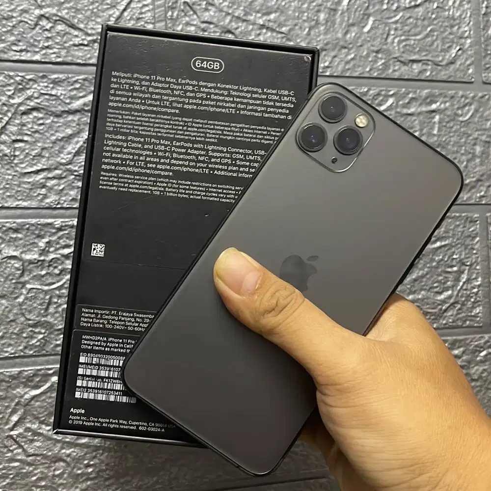 Jual Iphone 11 Pro Max 512Gb Ibox/Inter