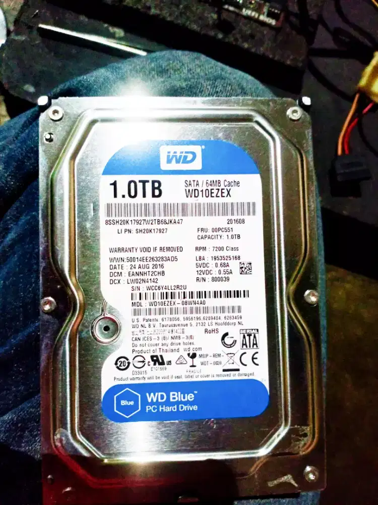 HARDISK SATA3 3,5' FOR PC/CCTV  1000GB/1TB  GOOD CONDITION JAKSEL