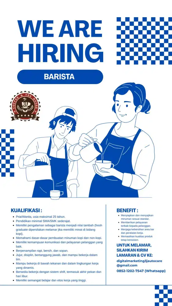 Lowongan Kerja Barista