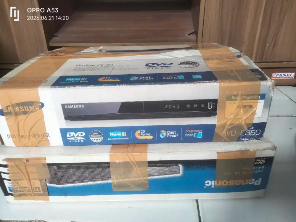DVD Player Samsung Dan Panasonic