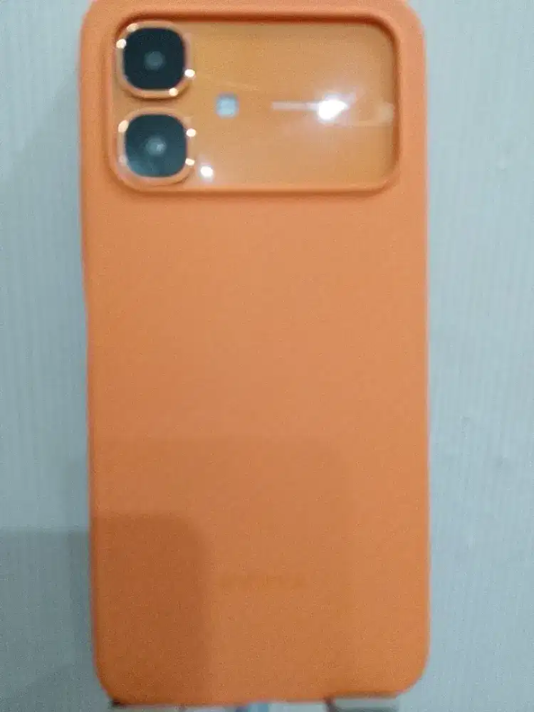 JUAL HP INFINIX SMART 20 WARNA ORANGE LIKE NEW COMPLETE SET