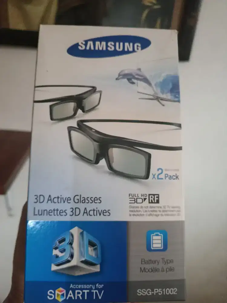 Samsung 3D SSG-P51002 active glasses smart TV accessories