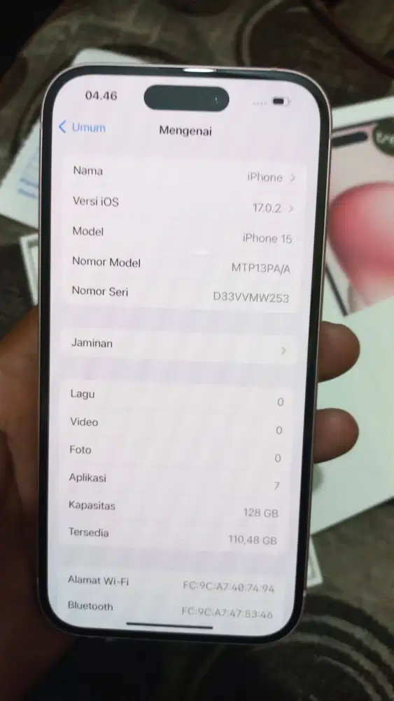 Jual Iphone 15 512GB Ibox/Inter