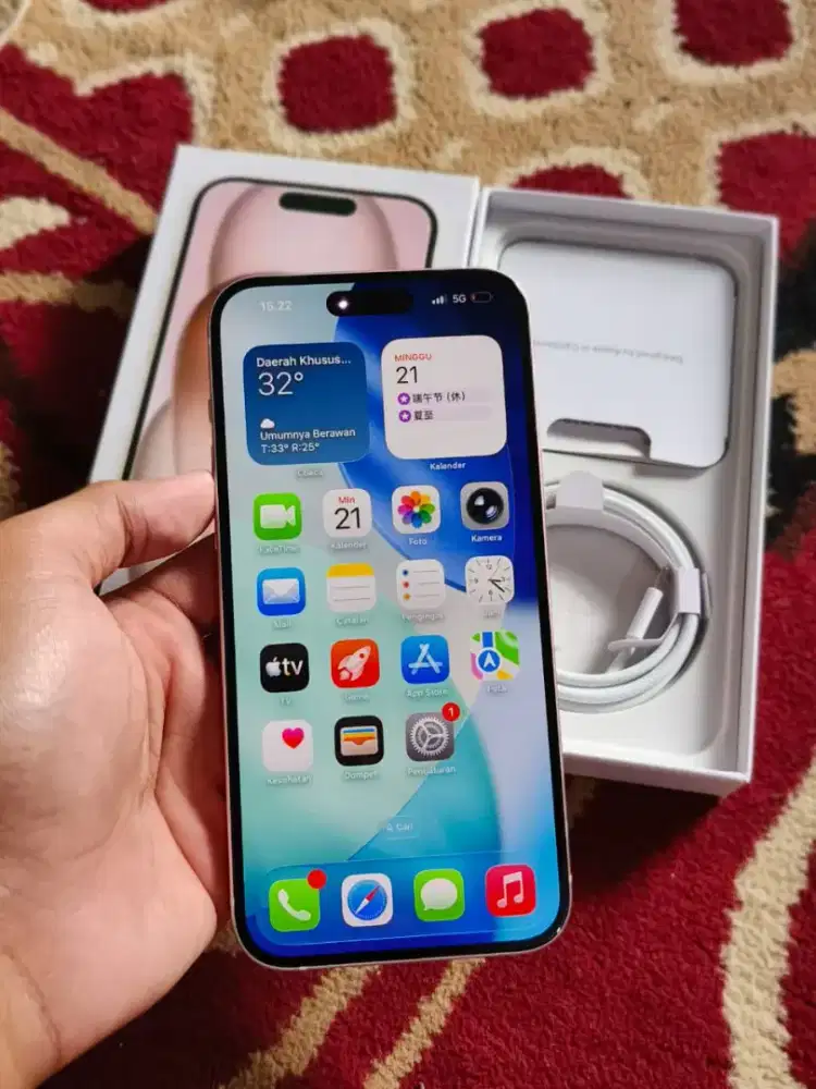 IPHONE 15+ 128GB ALL OPERATOR

FISIK MULUS