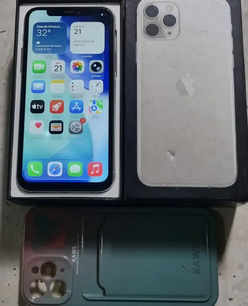 Iphone 11 pro 256gb unit dus kabel data