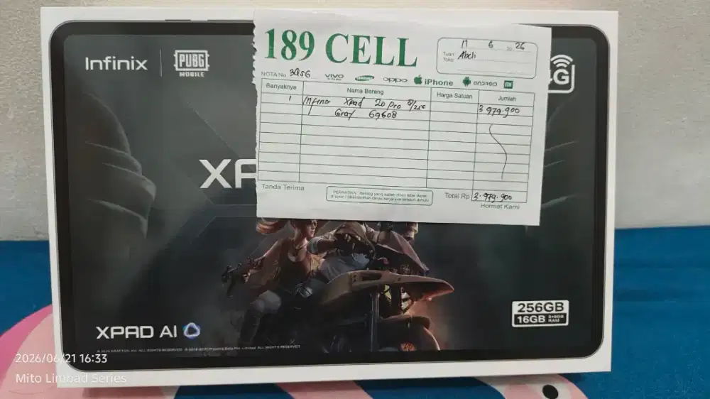 Infinix Xpad 20 Pro 8/256