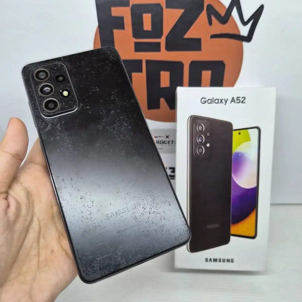 Samsung A52 4G 8/256 Black Fullset No Minus
