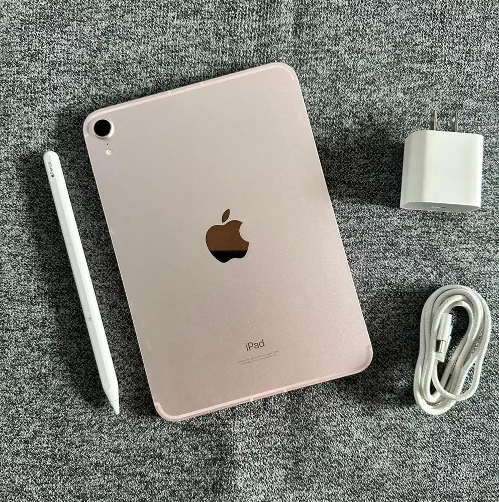 iPad Mini 6 Celluler + WiFi Langka dan Original Apple Pencil Gen 2