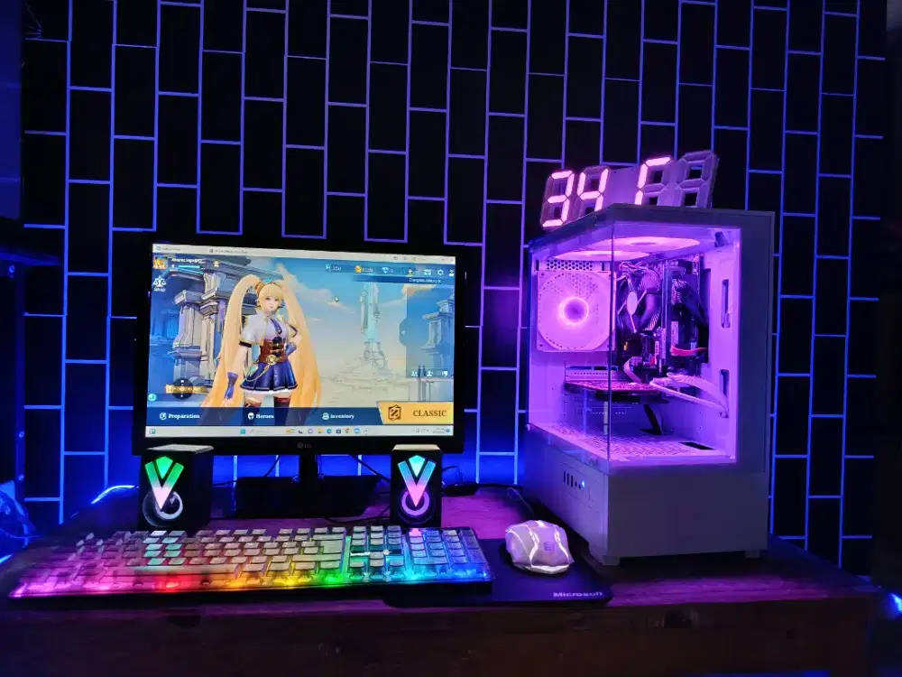 Pc core i5 ram 12gb gaming editing kantor olshop cocok banget