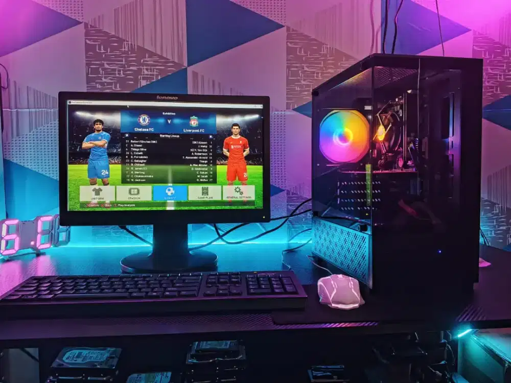 Komputer core i5 lengkap 1 set siap pakai