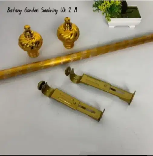 Batang Gorden Smokring Ukuran 2 M Gold