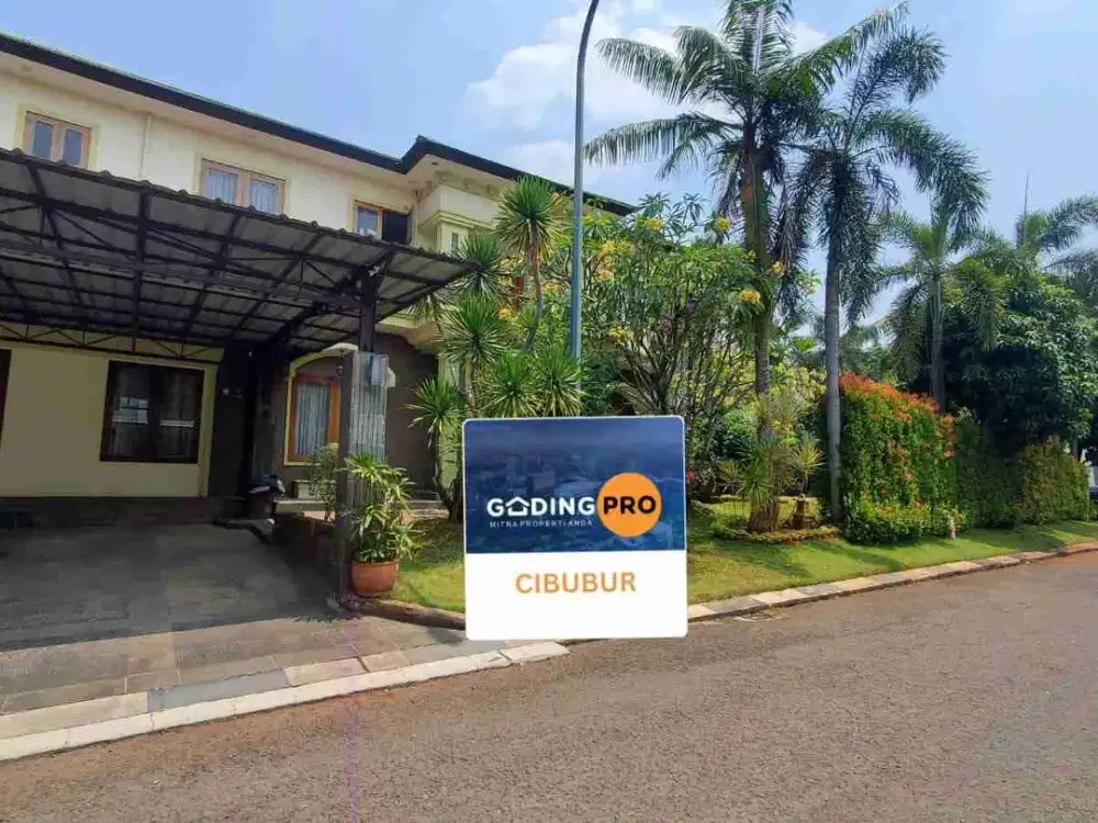 DIJUAL CEPAT Rumah Hook Mewah Terluas & Paling Strategis di Kota Wisata Cibubur