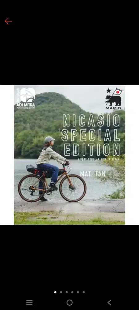 Dijual Sepeda Marine Nicasio Spesial Edition (650B)