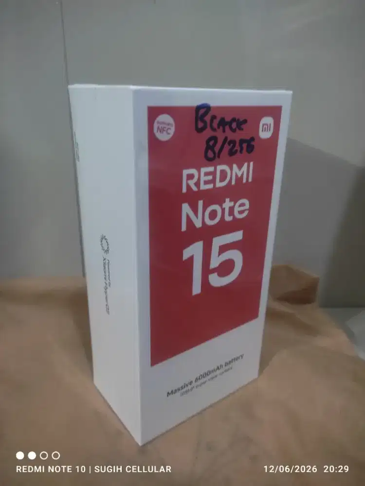 Redmi Note 15 8/256Gb New Segel Box Fresh
