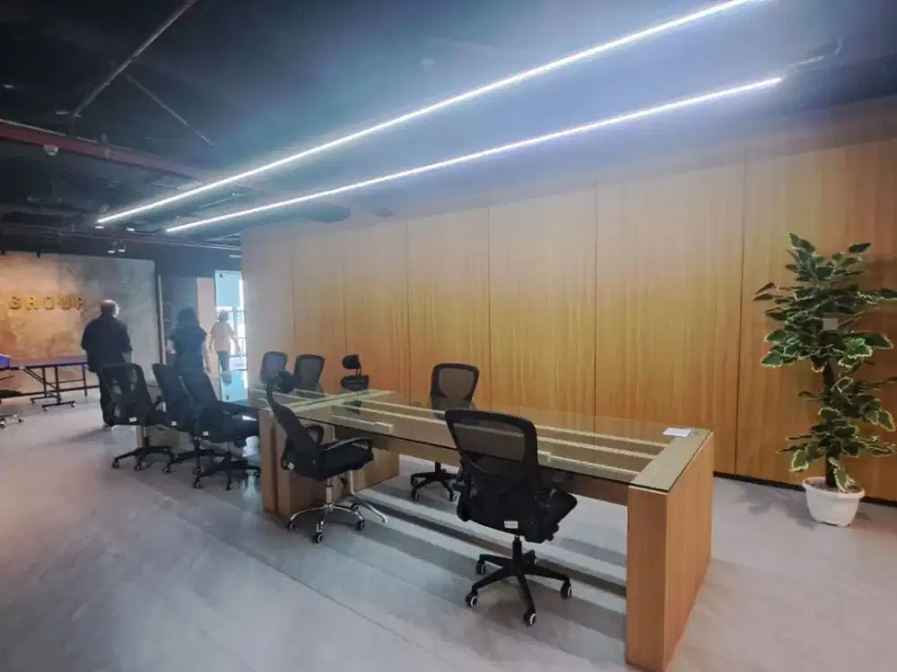 Sewa Kantor Furnish 177 m2 di Chubb Square Thamrin Nine