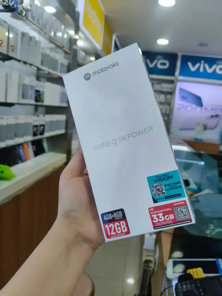 Motorola g06 128 gb BARU SEGEL