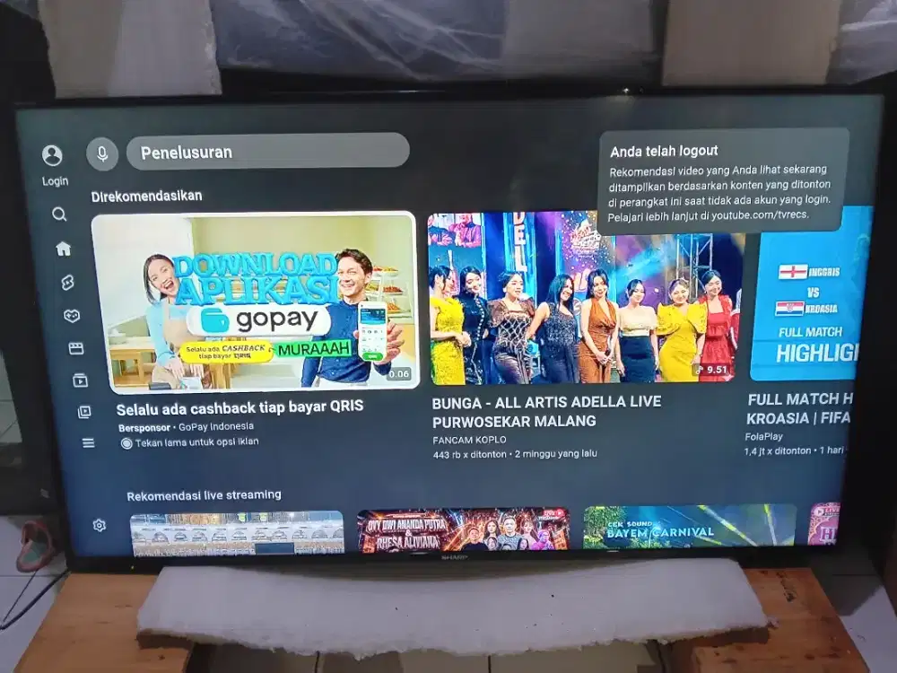 Tv sharp 60 android