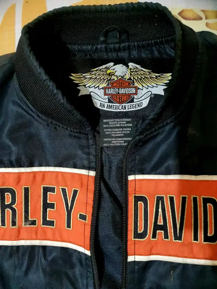 Jaket bomber harley davidson