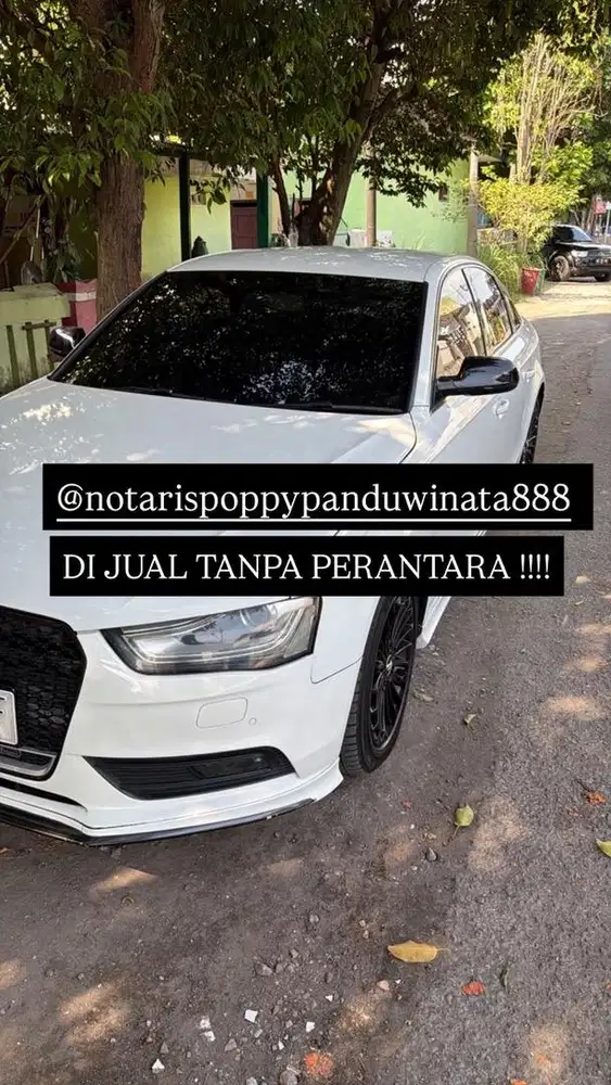 DI JUAL AUDI A4 PUTIH 2012
