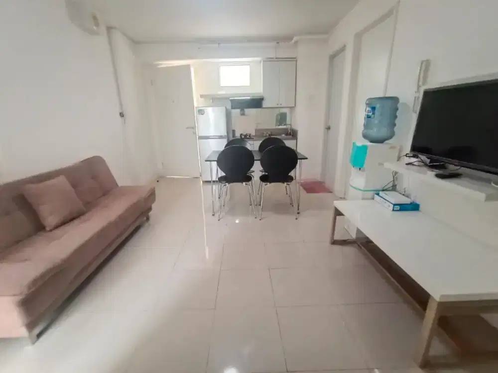 Sewa 1 thn 3 BR furnish bassura free ipl siap huni