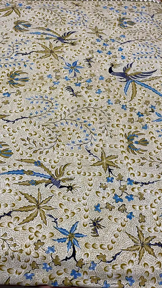 Kain Batik Tulis Lawas Motif Burung Hong