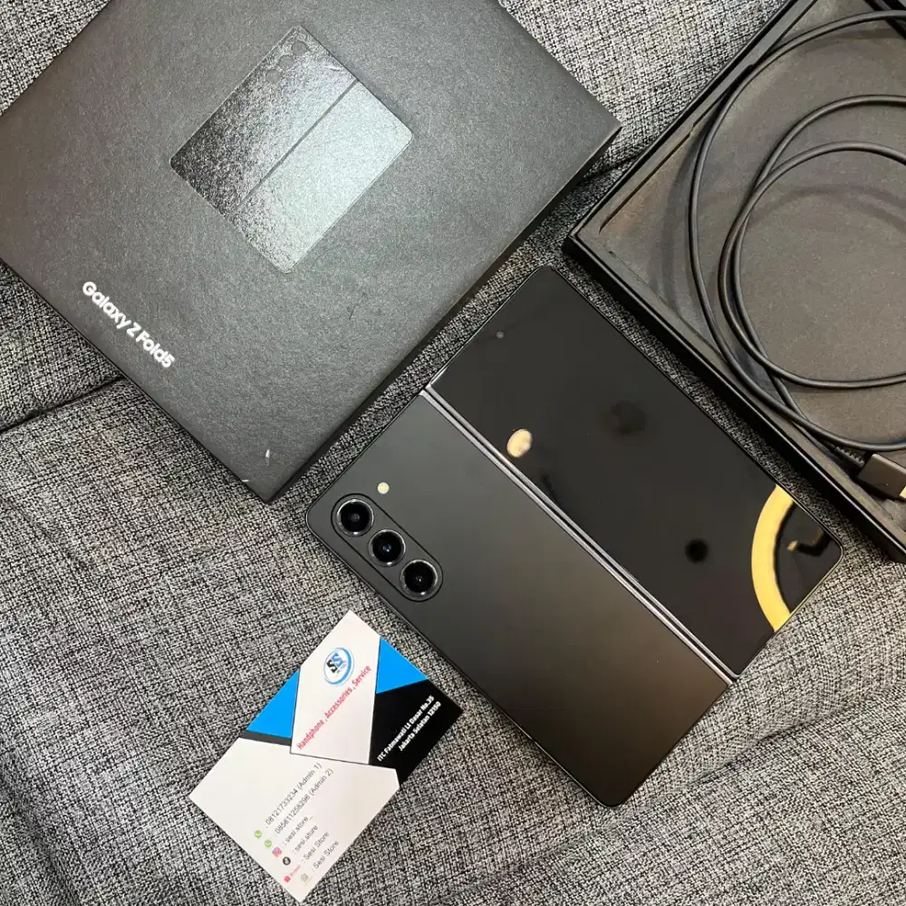 Samsung z fold 5 12/512gb black mulus jual cepet !!