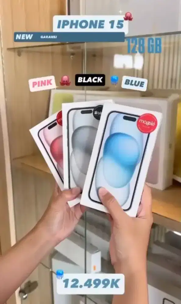 Iphone 15 new ibox 128gb