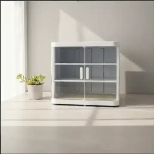 Rak Plastik Food Cabinet Bistro 3 Susun 3413 (BWW)