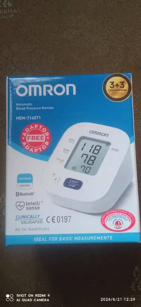 Tensimeter Digital Omron Hem 7140t1