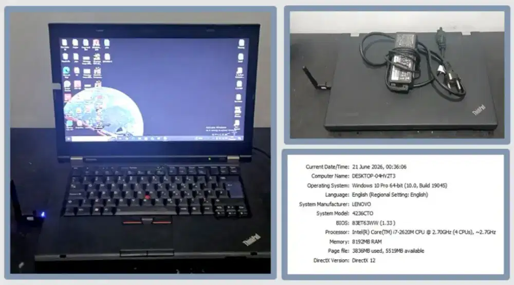 Laptop Lenovo Thinkpad T420