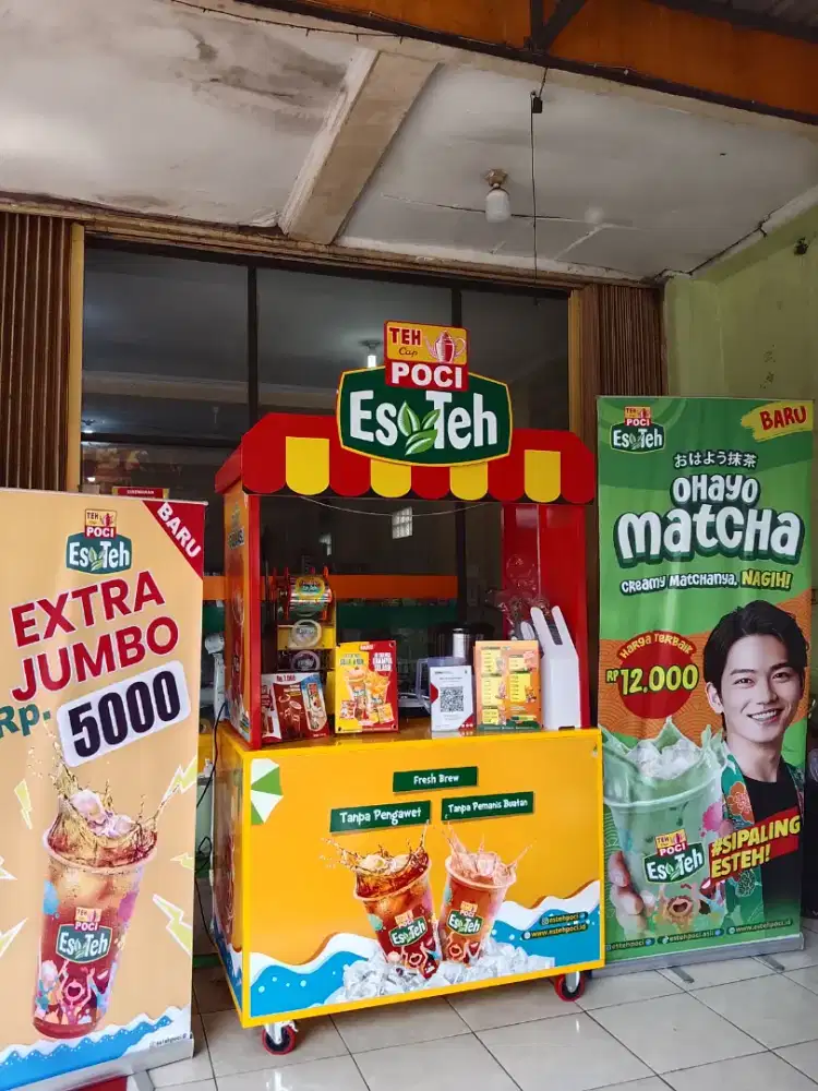 Jual paket kemitraan es teh poci
