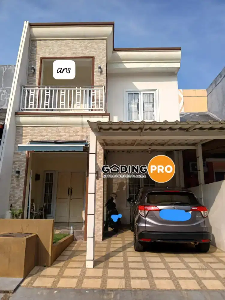 DIJUAL RUMAH MINIMALIS 2 LANTAI FULL FURNISH DI CIBUBUR COUNTRY