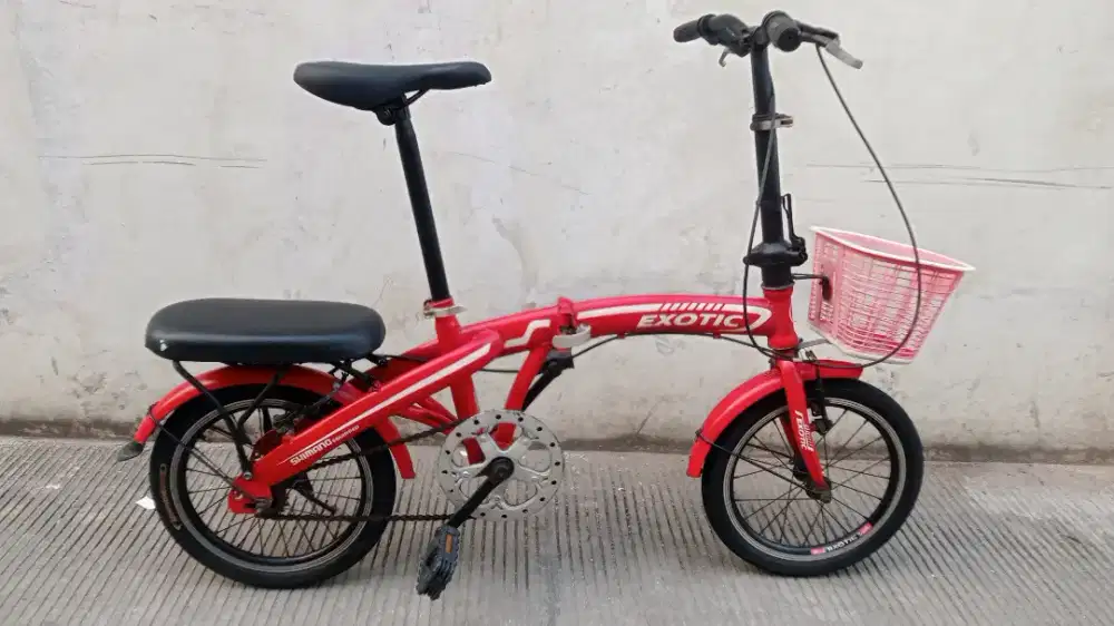 Sepeda lipat EXOTIC Ukuran 16