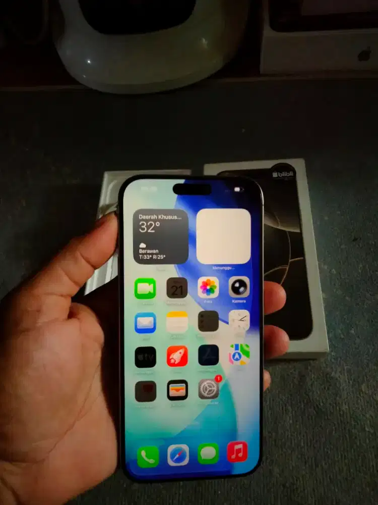 Iphone 16 Pro Max 256 Gb Fullshet Resmi Bh 90% TT Hp Lain